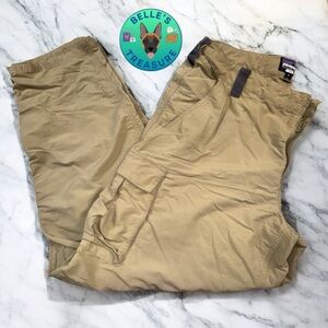 Patagonia Men XL GI III Zip Off Pants Shorts Retro Khaki Convertible 36x31 Cargo
